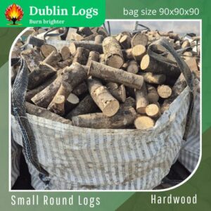 Small Round Logs 25cm for Small Stoves